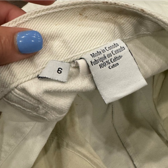 Calvin Klein 100% Cotton White Jeans - Picture 9 of 12